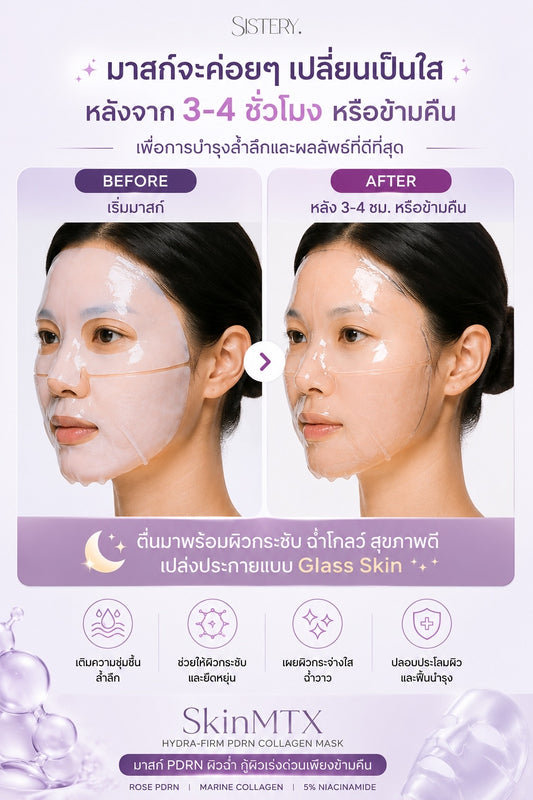 SkinMTX Hydra-Firm PDRN Collagen Mask